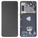 LCD compatible with Samsung G996 Galaxy S21 Plus 5G, (black, with frame, Original (PRC), phantom black)