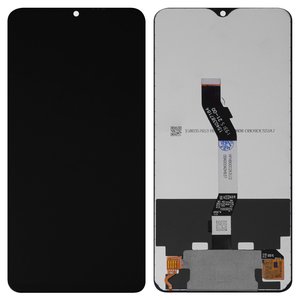 LCD compatible with Xiaomi Redmi Note 8 Pro, black, without frame, Copy, In Cell, M1906G7I, M1906G7G 