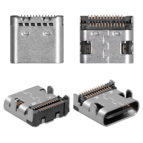 Charge Connector, 24 pin, type 3, USB type C 