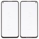Housing Glass G+OCA PRO compatible with Huawei Nova 5i, Nova 6 SE, Nova 7i, P20 Lite (2019), P40 Lite, (with OCA film, black)