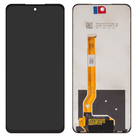 LCD compatible with Realme C75 4G RMX3941, black, without frame, Original PRC , 1540481072 