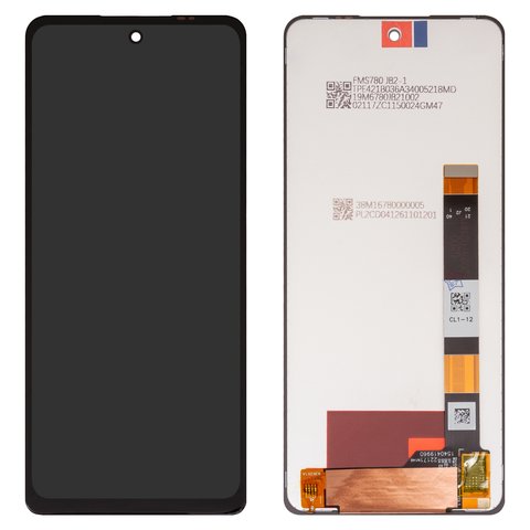 LCD compatible with Motorola Edge 2021, Edge S30, Moto G200 5G, black, without frame, High Copy 
