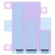 Battery Sticker compatible with Apple iPhone 16 Pro Max