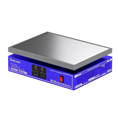 Preheating Platform Mechanic HT 34, for motherboards repairing, 40*30cm, 0 300°С, 1200W 