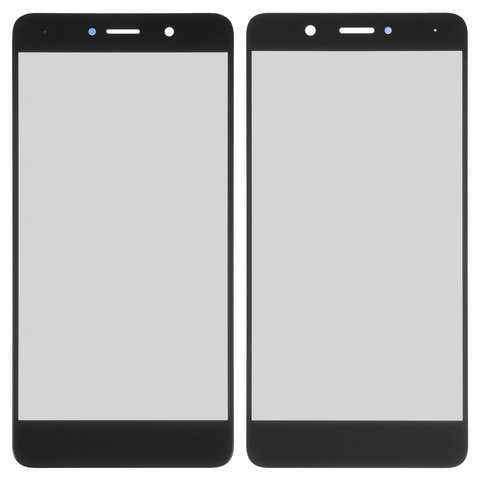 Vidrio de carcasa puede usarse con Huawei Enjoy 7 Plus, Nova Lite+, Y7 2017 , Y7 Prime, negro
