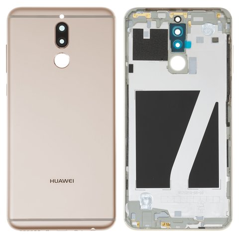 Panel trasero de carcasa puede usarse con Huawei Mate 10 Lite, dorada, Original PRC 