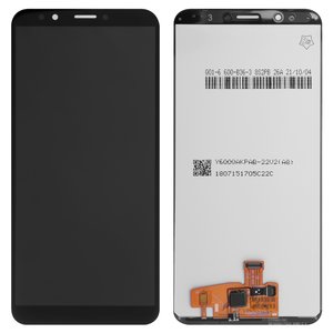 Pantalla LCD puede usarse con Huawei Honor 7C Pro 5,99", Y7 2018 , Y7 Prime 2018 , negro, sin logotipo, sin marco, High Copy