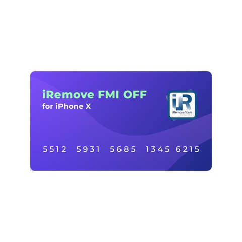 iRemove FMI OFF para iPhone X [Open Menu]