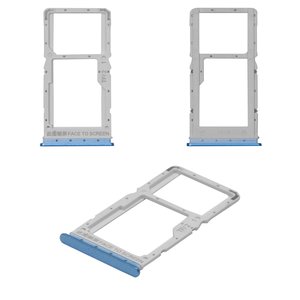 Sujetador de tarjeta SIM puede usarse con Xiaomi Redmi Note 12 5G, azul