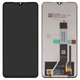 Pantalla LCD puede usarse con Xiaomi Poco M3, Redmi 9T, negro, sin marco, (Box)