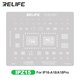 Plantilla BGA RELIFE RL-044 IPZ15 puede usarse con Apple iPhone 16, A18/A18 pro