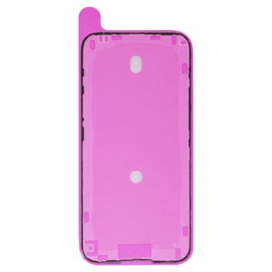 Etiqueta de pantalla puede usarse con Apple iPhone 16 Plus, Original, negro, adhesive