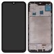 Pantalla LCD puede usarse con Samsung M156 Galaxy M15, negro, con marco, High Copy, con borde ancho, (OLED)