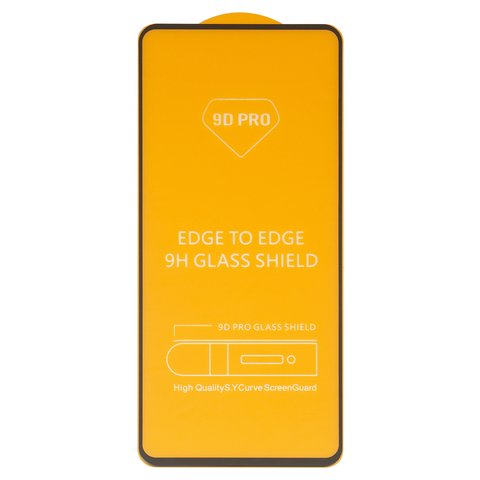 Vidrio de protección templado puede usarse con Motorola Moto G04, Moto G04s, Moto G24, Moto G24 Power, Full Glue, compatible con estuche, sin embalaje, sin pañuelos , negro
