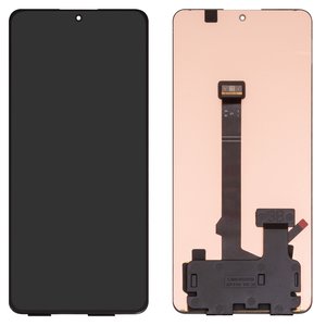 Pantalla LCD puede usarse con Xiaomi Poco F6, negro, sin marco, High Copy, OLED , 24069PC21G, 24069PC21I