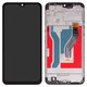 Pantalla LCD puede usarse con Samsung A107 Galaxy A10s, negro, con marco, High Copy