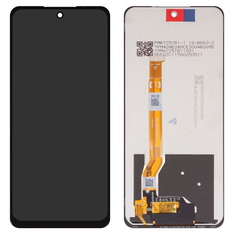 Pantalla LCD puede usarse con Oppo A5, A5 Pro 4G CPH2711 , A5 Pro 5G CPH2695 , A5x, negro, sin marco, High Copy, FPC HM067HAA00 A