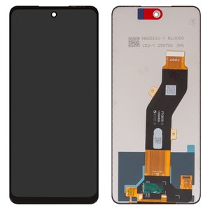 Pantalla LCD puede usarse con Tecno Pop 8, Spark 20 KJ5 , Spark 20C BG7 , Spark Go 2024  BG6 ; Infinix Hot 40i X6528B , Smart 8 X6525 , negro, sin marco, High Copy, FPC6615