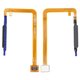 Cable flex puede usarse con Samsung A075 Galaxy A07 4G, para escaner de huellas dactilares, gris, gray