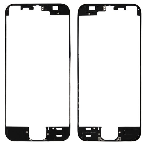 Рамка кріплення дисплея для Apple iPhone 5S, iPhone SE, чорна