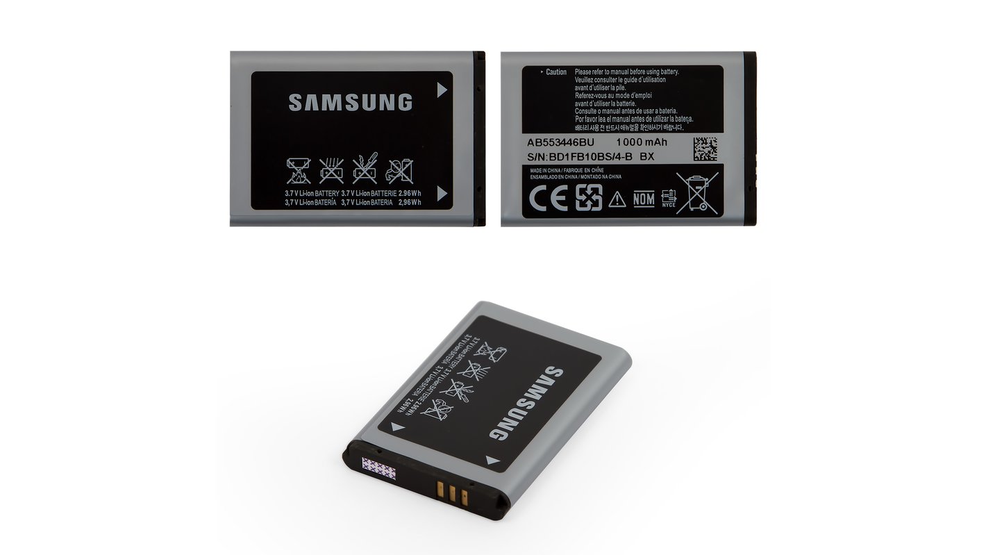 Аккумулятор AB553446BU для Samsung C5212, Li-ion, 3,7 В, 1000 мАч, Original  (PRC) - GsmServer