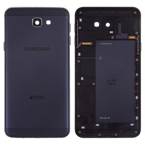 Задня панель корпуса для Samsung G570F DS Galaxy J5 Prime, чорна
