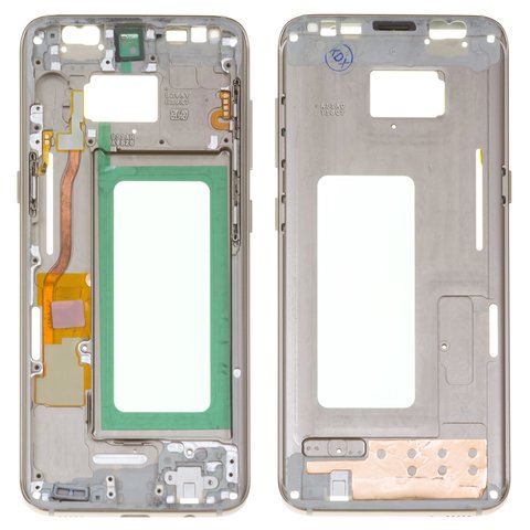 Середня частина корпусу для Samsung G950FD Galaxy S8, золотиста, maple gold
