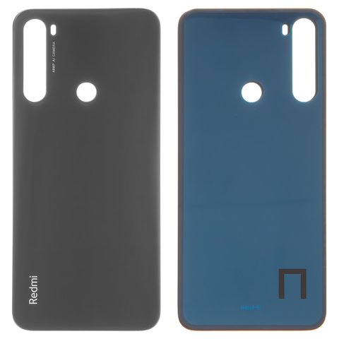 Задняя панель корпуса для Xiaomi Redmi Note 8T, черная, M1908C3XG