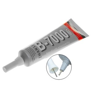 Клей герметик Zhanlida B7000, для приклеивания тачскрина, дисплея, 25 мл, прозрачный