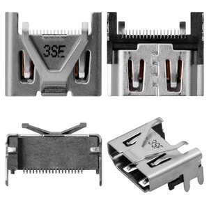 Коннектор HDMI для Sony PlayStation 4 Pro, PlayStation 4 Slim, 19 pin