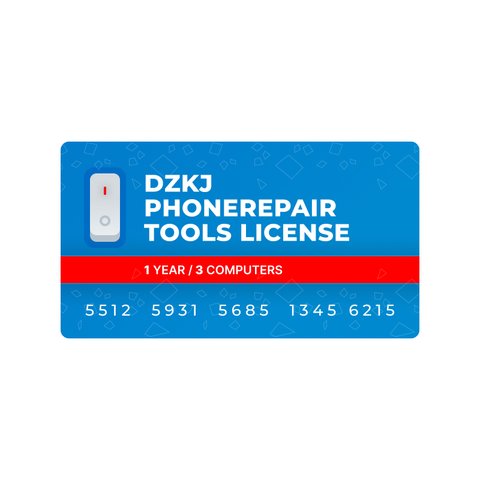 Ліцензія DZKJ PhoneRepair Tools 1 рік 3 комп'ютери 