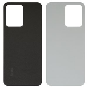 Задняя панель корпуса для Xiaomi Redmi Note 12 Pro 4G, черная, graphite gray