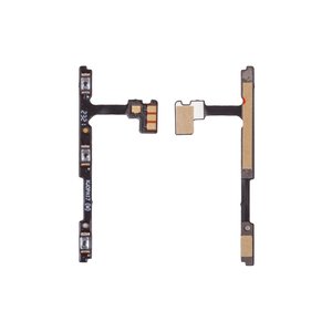 Шлейф для Oppo A17, A17k, кнопок звука, кнопки включения