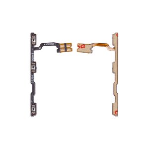 Шлейф для Oppo A18, A38, кнопок звука, кнопки включения