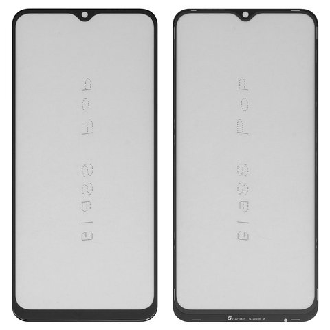 Скло корпуса G+OCA PRO для Vivo Y20 2020 , з ОСА плівкою, чорне