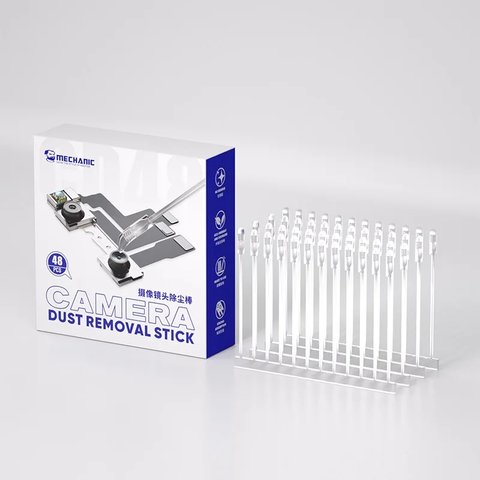 Палочка Mechanic CD48, для удаления грязи с объектива камеры, силиконовая, 48 шт.