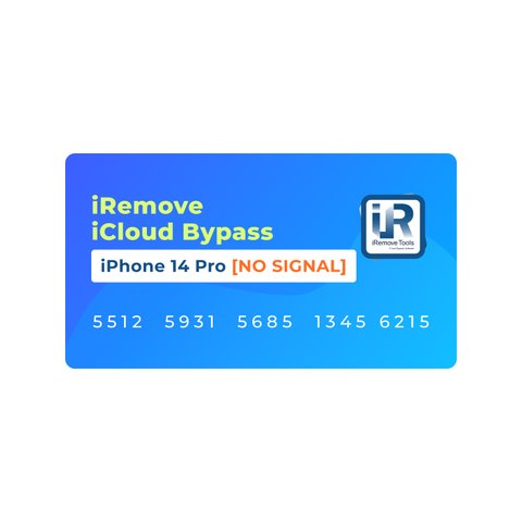 iRemove iCloud Bypass для iPhone 14 Pro [NO SIGNAL]