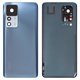 Задняя панель корпуса для Xiaomi 12T, синяя, со стеклом камеры, blue