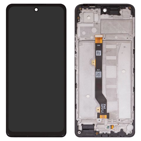 Дисплей для Infinix Hot 40 X6836 , черный, с рамкой, High Copy, TXD1680EBQPX 26
