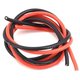 Провод в силиконовой изоляции 14AWG, 2,08 мм², 1 м, черный