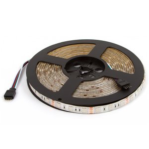 Светодиодная лента RGB SMD5050 (сверхъяркая, 300 светодиодов, 12 В DC, 5 м) Светодиодная лента RGB SMD5050 (сверхъяркая, 300 светодиодов, 12 В DC, 5 м)